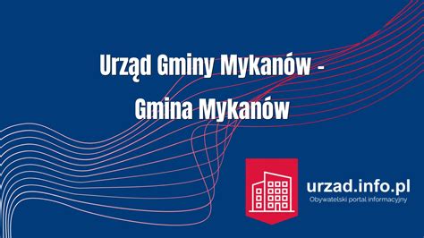 gmina mykanów kontakt|Urząd Gminy